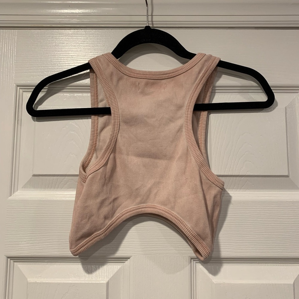 MISBHV Ribbed Crop Tank Top - Picture 2 of 3